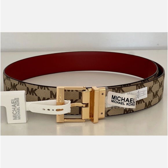 New MK Michael Kors reversible belt. large ⭐️⭐️⭐️⭐️ - Picture 16 of 17